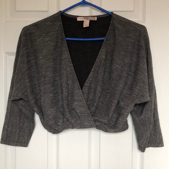 NEW 3/4 Sleeve Crop Top - Picture 1 of 4